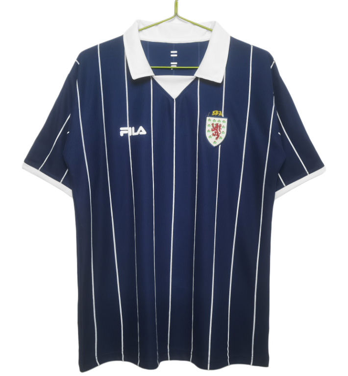 2002 Scotland Home Retro Soccer Jersey