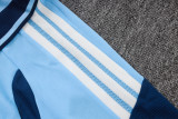 2026-27 Mens Ajax Light Blue Polo Training Short Suit #C2636