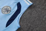 2026-27 Mens Ajax Light Blue Vest Training Short Suit #D26075