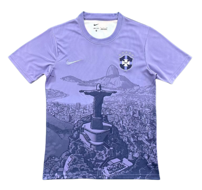 2026-27 Mens Brazil Special Edition Purple Soccer Jersey