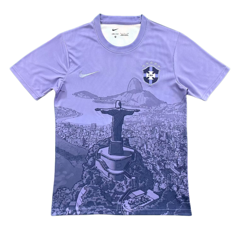 2026-27 Mens Brazil Special Edition Purple Soccer Jersey