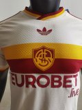 2026-27 Mens Roma away white Player version soccer Jersey