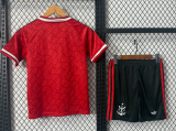 2026-27 Kids Flamengo Third Away Red Soccer Jersey