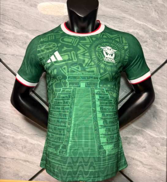 2026-27 Mexico Green Special Edition Player Version soccer jersey