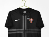2012-2013 Mens Portugal Retro Third Away Black Soccer Jersey
