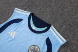2026-27 Mens Ajax Light Blue Vest Training Short Suit #D26075