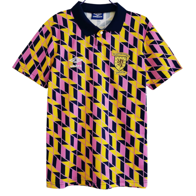 1988-1989 Scotland Third Away Retro Soccer Jersey