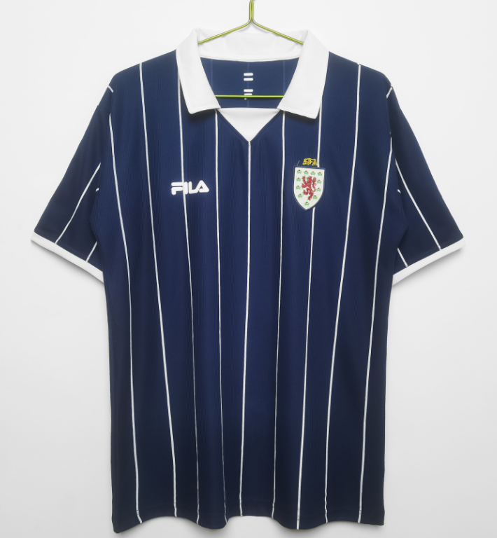 2002 Scotland Home Retro Soccer Jersey