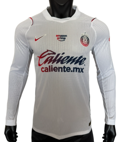 2026-27 Chivas Guadalajara away Player Version Long Sleeve Soccer Jersey