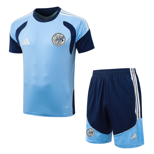 2026-27 Mens Ajax Light Blue Training Short Suit #J26066