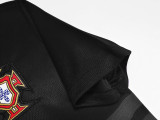 2012-2013 Mens Portugal Retro Third Away Black Soccer Jersey