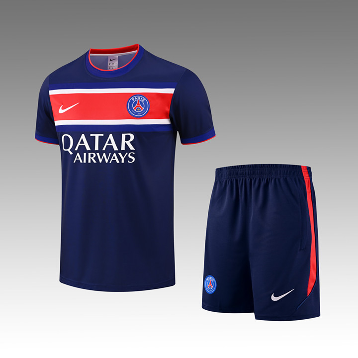 2026-27 PSG Dark Blue Training Short Suit