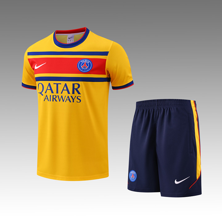 2026-27 PSG Yellow Training Short Suit