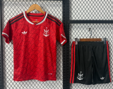 2026-27 Kids Flamengo Third Away Red Soccer Jersey