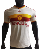 2026-27 Mens Roma away white Player version soccer Jersey