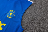 2026-27 Mens Chelsea blue vest Short Training Suit  D26074#