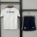 2026-27 Kids Bayern Munich away white soccer  jersey