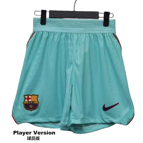 2026-27 Barcelona Third Away lake blue Player version Shorts Pants