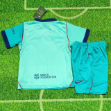 2026-27 Kids Barcelona third away soccer jersey