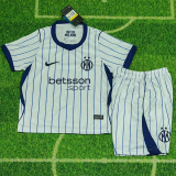 2026-27 Kids Inter Milan away white soccer jersey