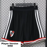2026-27 River Plate home black Player version Shorts Pants