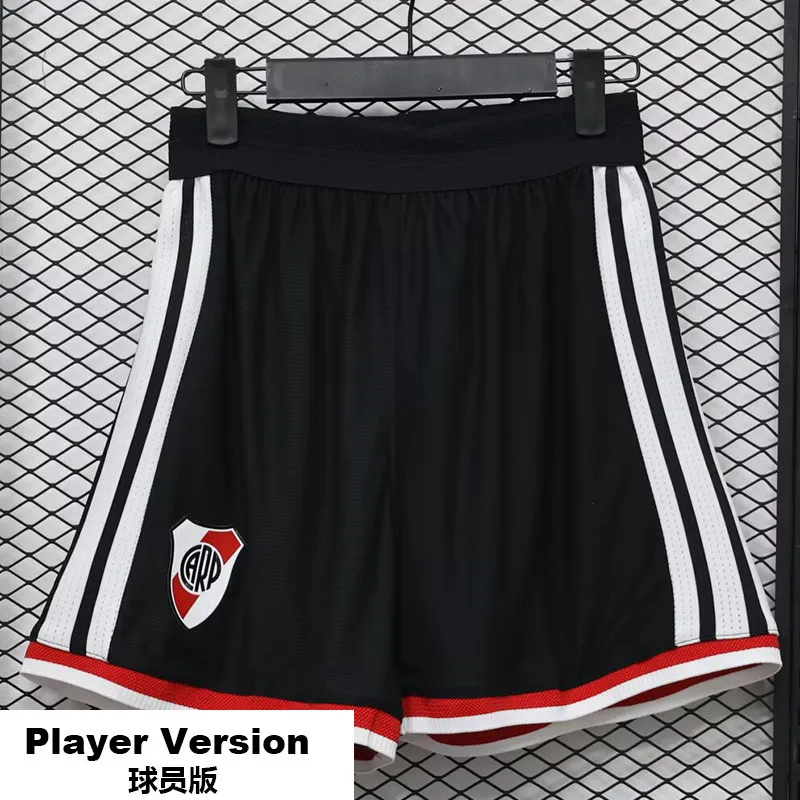 2026-27 River Plate home black Player version Shorts Pants