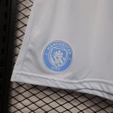 2026-27 Manchester City home away white player version Shorts Pants