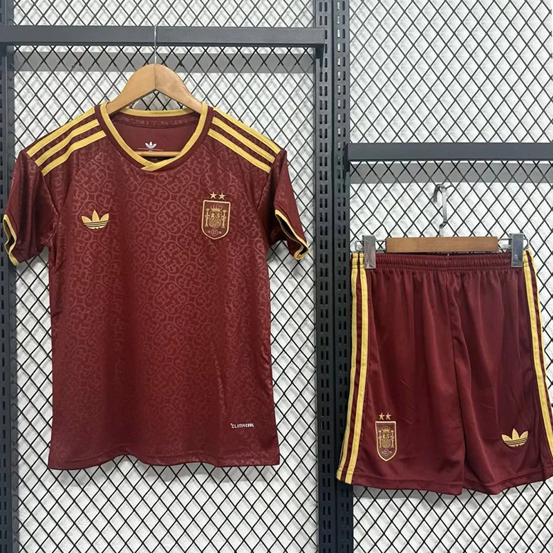 2026-27 kids Spain third away soccer jersey (Have two star ⭐⭐）