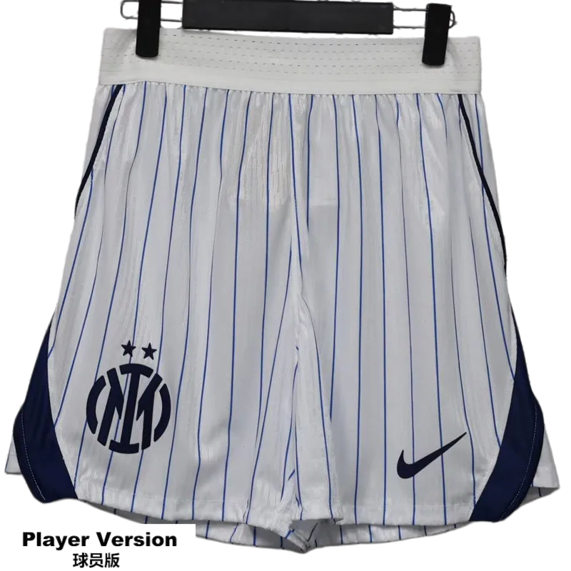 2026-27 Inter Milan away white Player version Shorts Pants