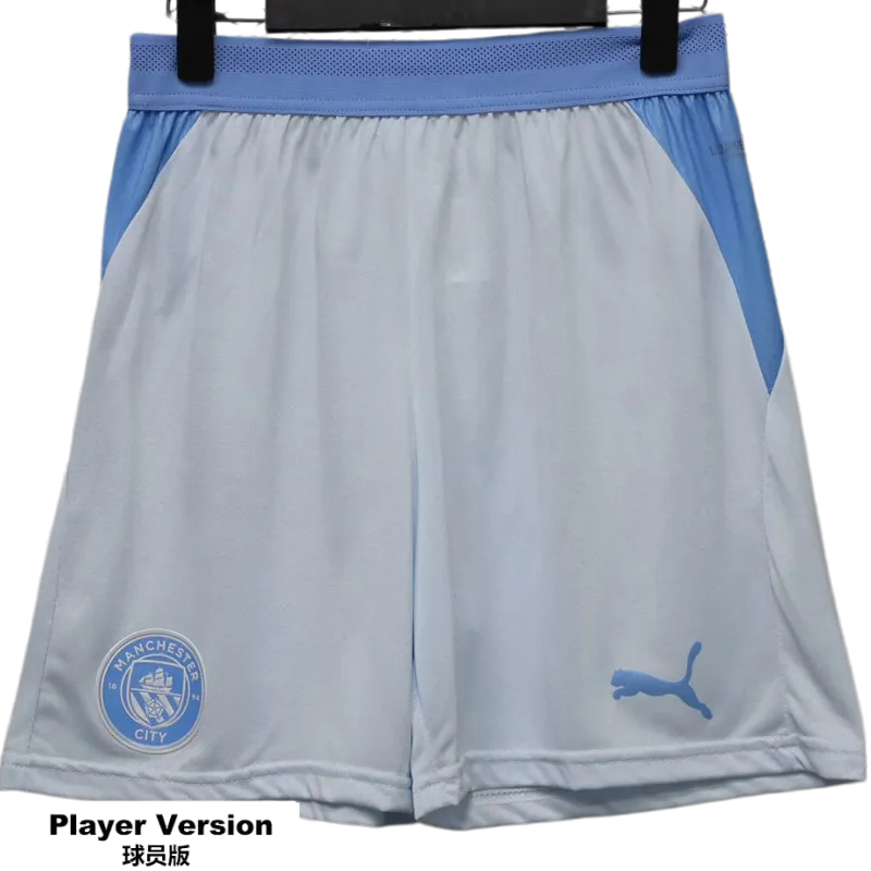 2026-27 Manchester City home away white player version Shorts Pants