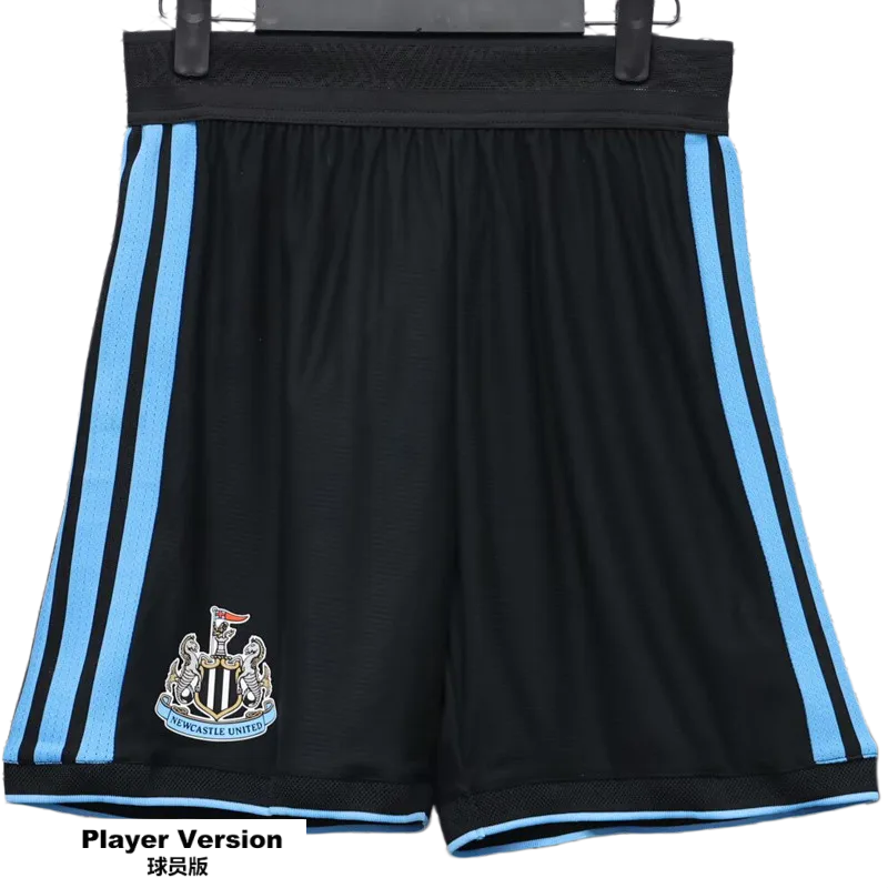 2026-27 Newcastle Home Black Player Version Shorts Pants