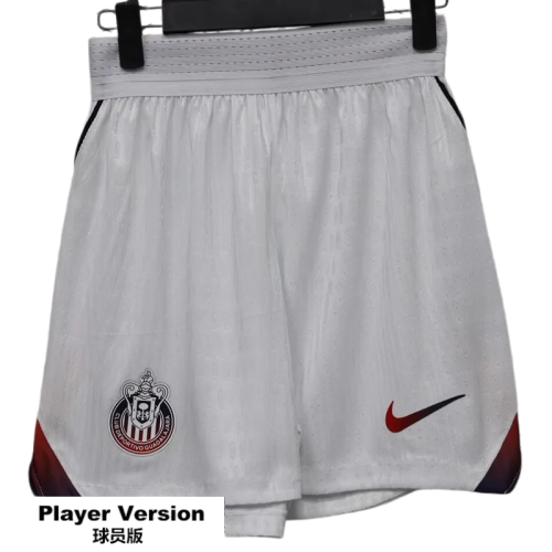 2026-27 Chivas Guadalajara away white Player version Shorts Pants