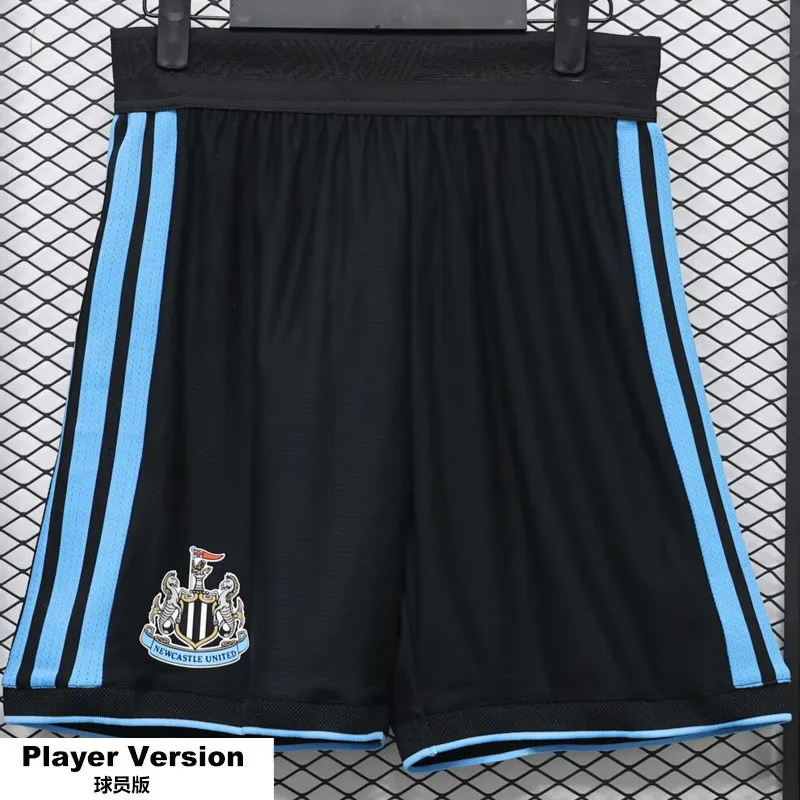 2026-27 Newcastle Home Black Player Version Shorts Pants