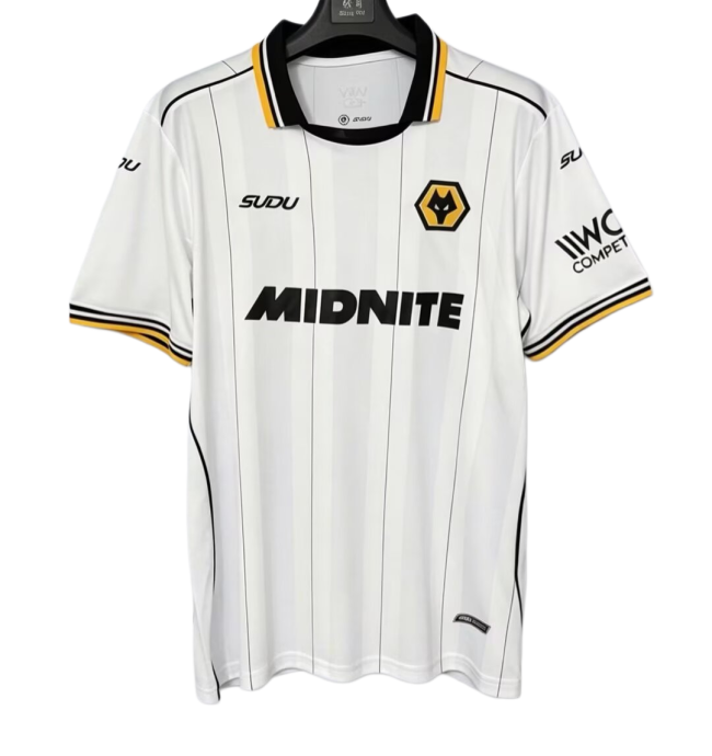 2026-27 Mens Wolves Away White Fan Version soccer Jersey
