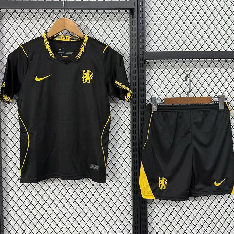 2026-27 Kids Chelsea away black soccer jersey