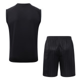 2026-27 Germany Black Vest Training Short Suit #D26065