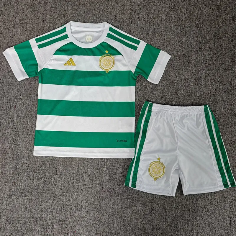 2026-27 Kids Celtic home soccer jersey