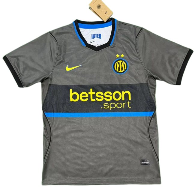 2026-27 Mens Inter Milan Third Away Grey Fans Soccer Jersey