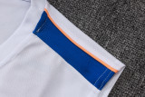 2026-27 Mens France White Vest Short Training Suit #D26066