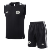 2026-27 Germany Black Vest Training Short Suit #D26065