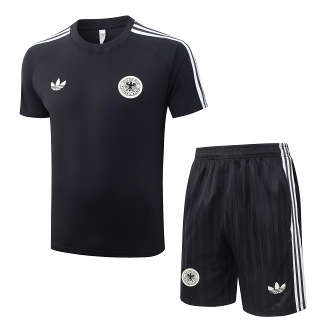 2026-27 Germany Black Training Short Suit #J26054