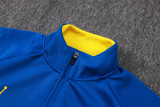 2026-27 Brazil Blue Long-Pull Training Suit  A26071#