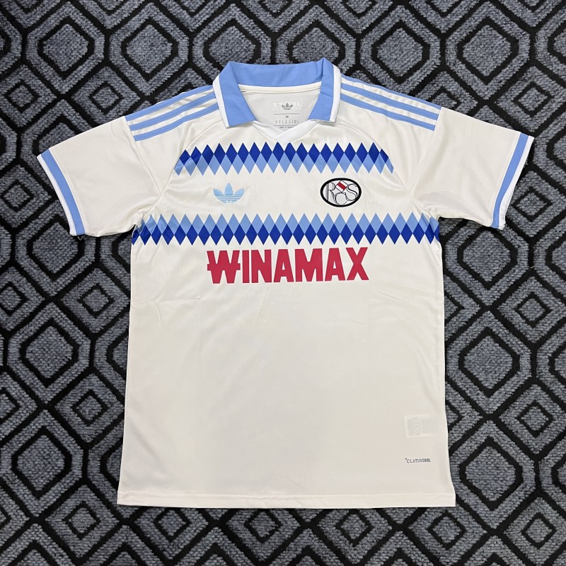 2026-27 Mens Strasbourg Away White Soccer Jersey