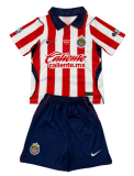 2026-27 Kids Chivas Home Red Soccer Jersey