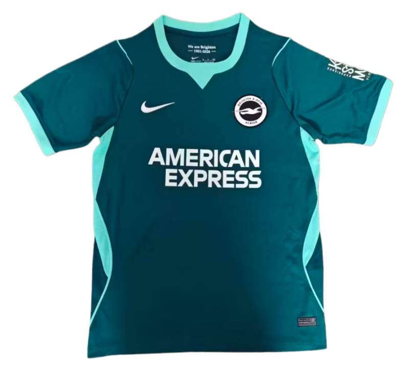 2026-27 Brighton Third Away Green Fan Version Soccer Jersey