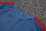 2026-27 Bayern Munich Slate Blue Long-Pull Training Suit  A26072#