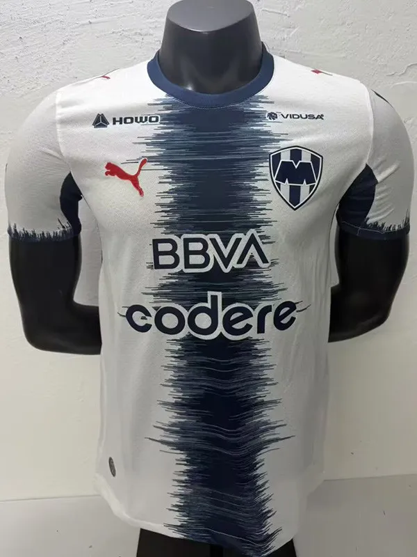 2026-27 Mens Monterrey Away White Player Version Soccer Jersey