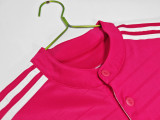 2014-15 Mens Real Madrid away pink Long Sleeve Retro soccer Jersey