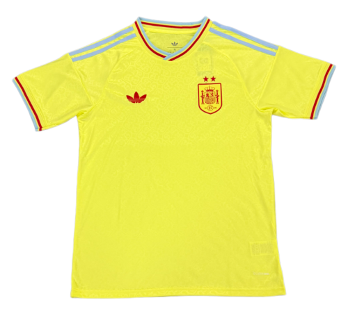 2026-27 Mens Spain Yellow Special Edition Fans Soccer Jersey