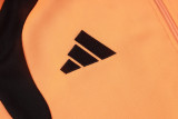 2026-27 Mens Arsenal Orange Long Pull Training Suit  A26076#